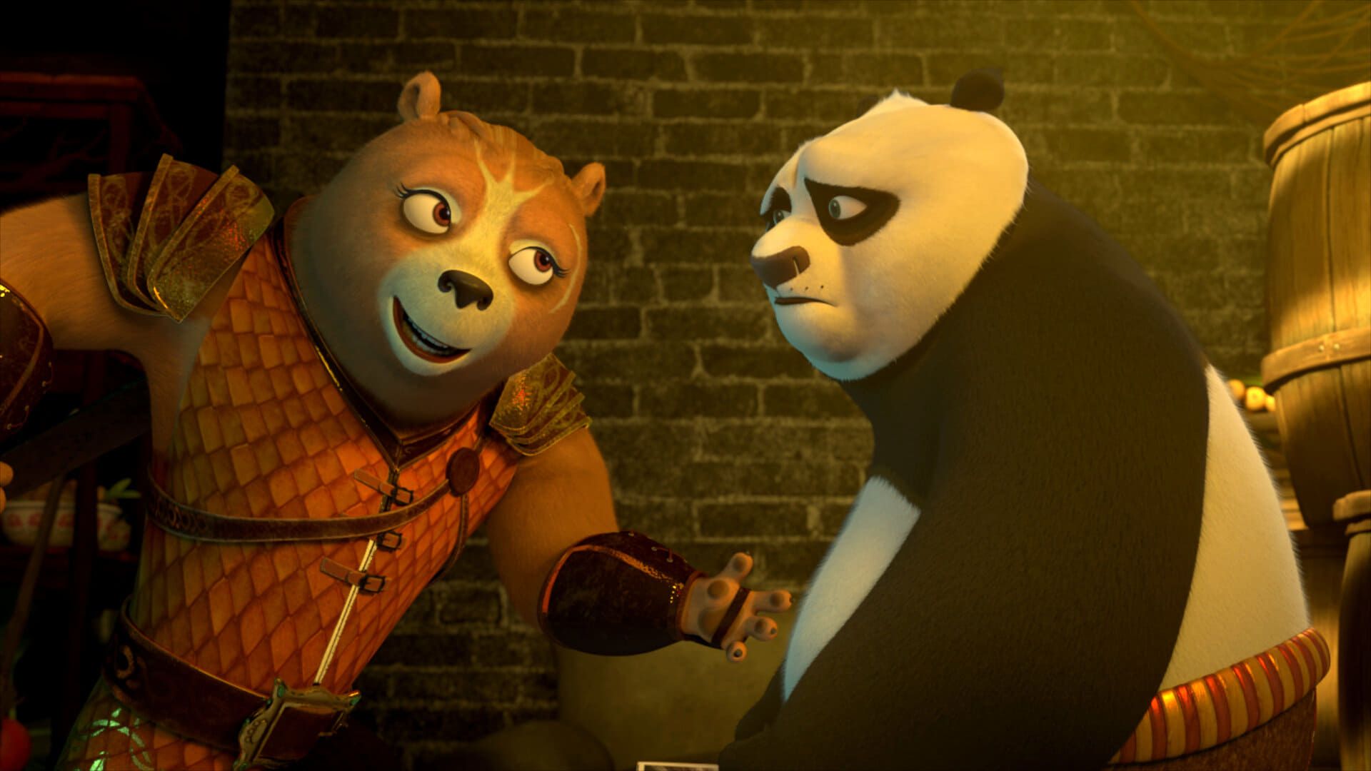 Kung Fu Panda: The Dragon Knight background
