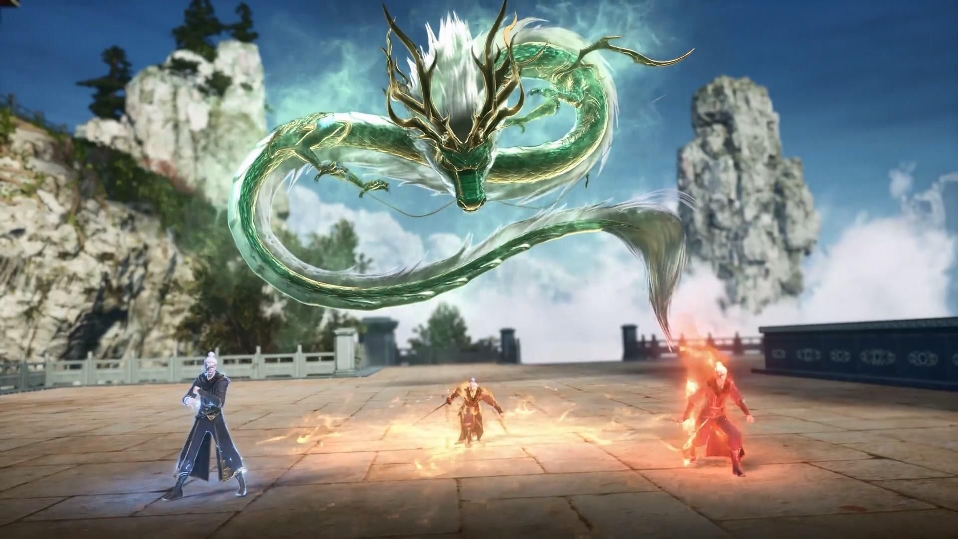 Legend of Xianwu background