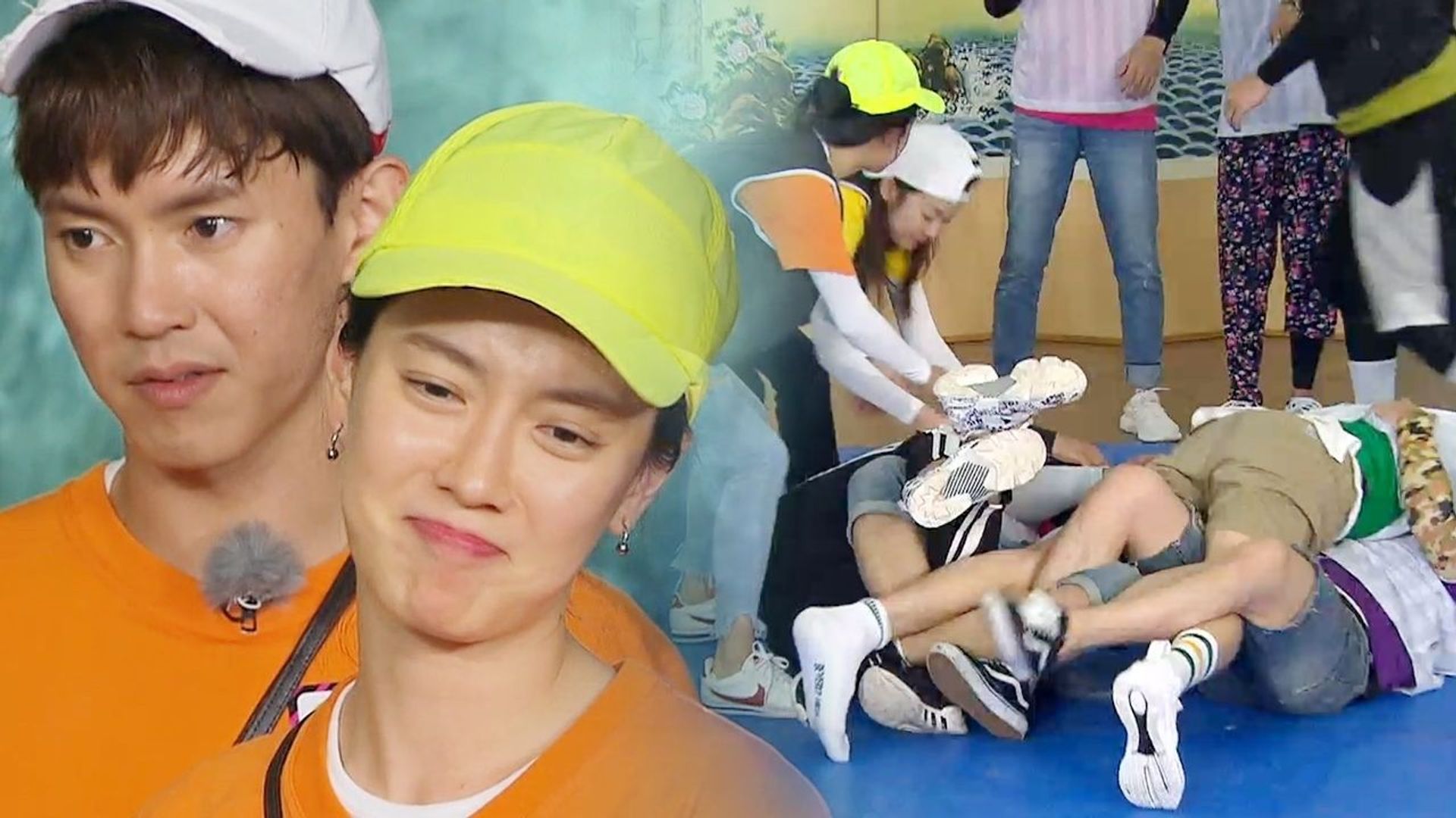 Running Man background