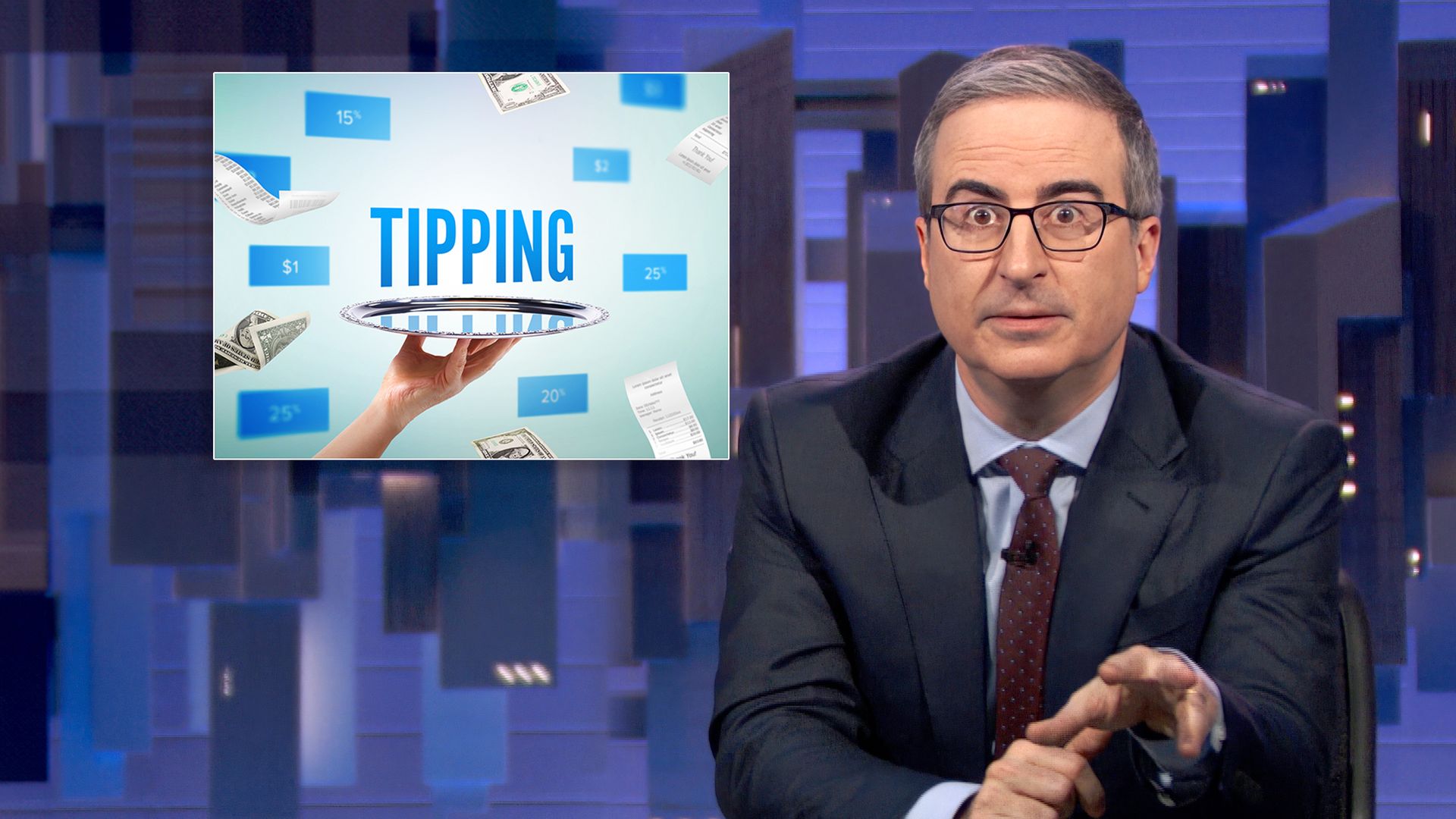 Last Week Tonight with John Oliver background