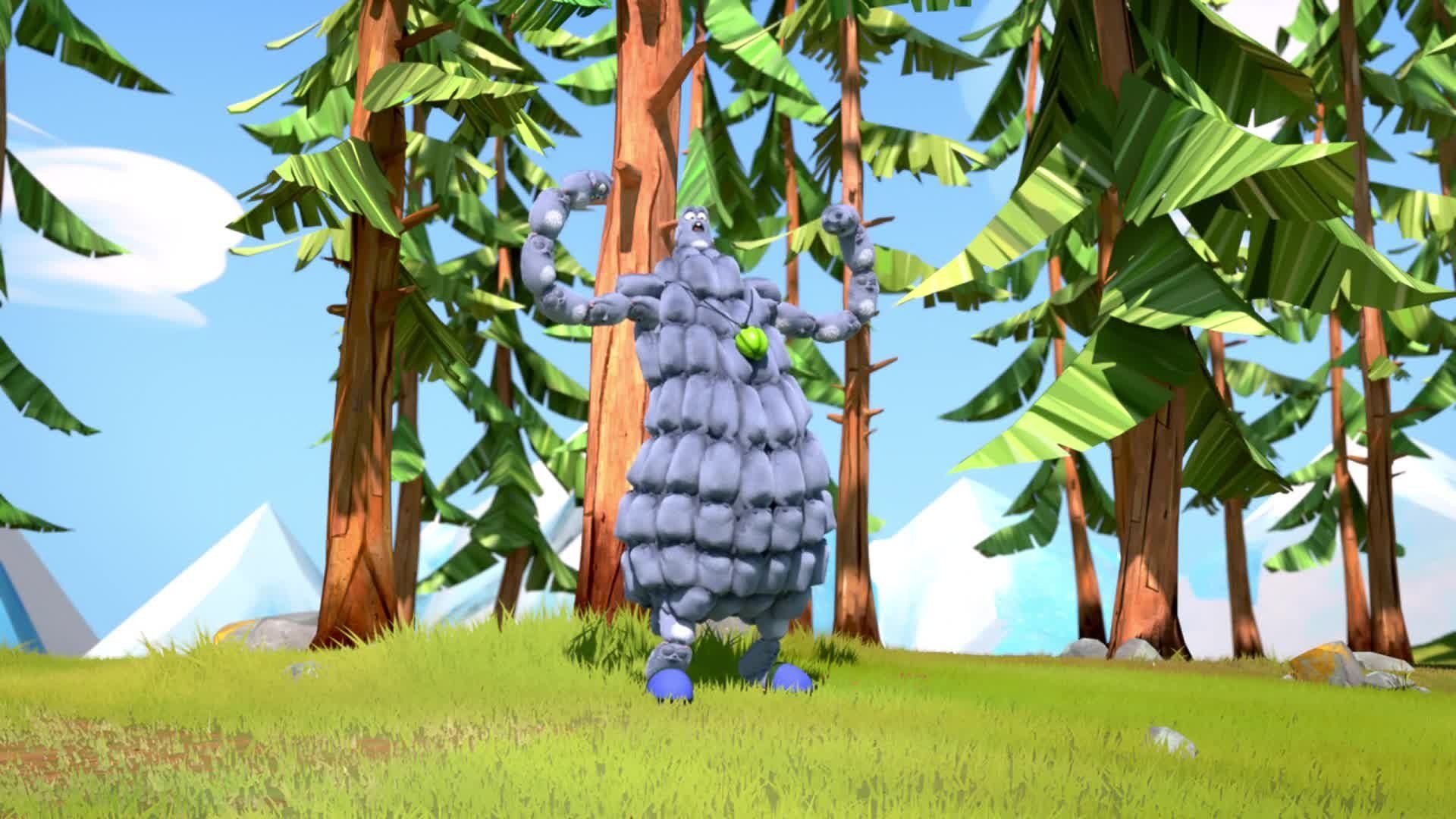 Grizzy and the Lemmings background