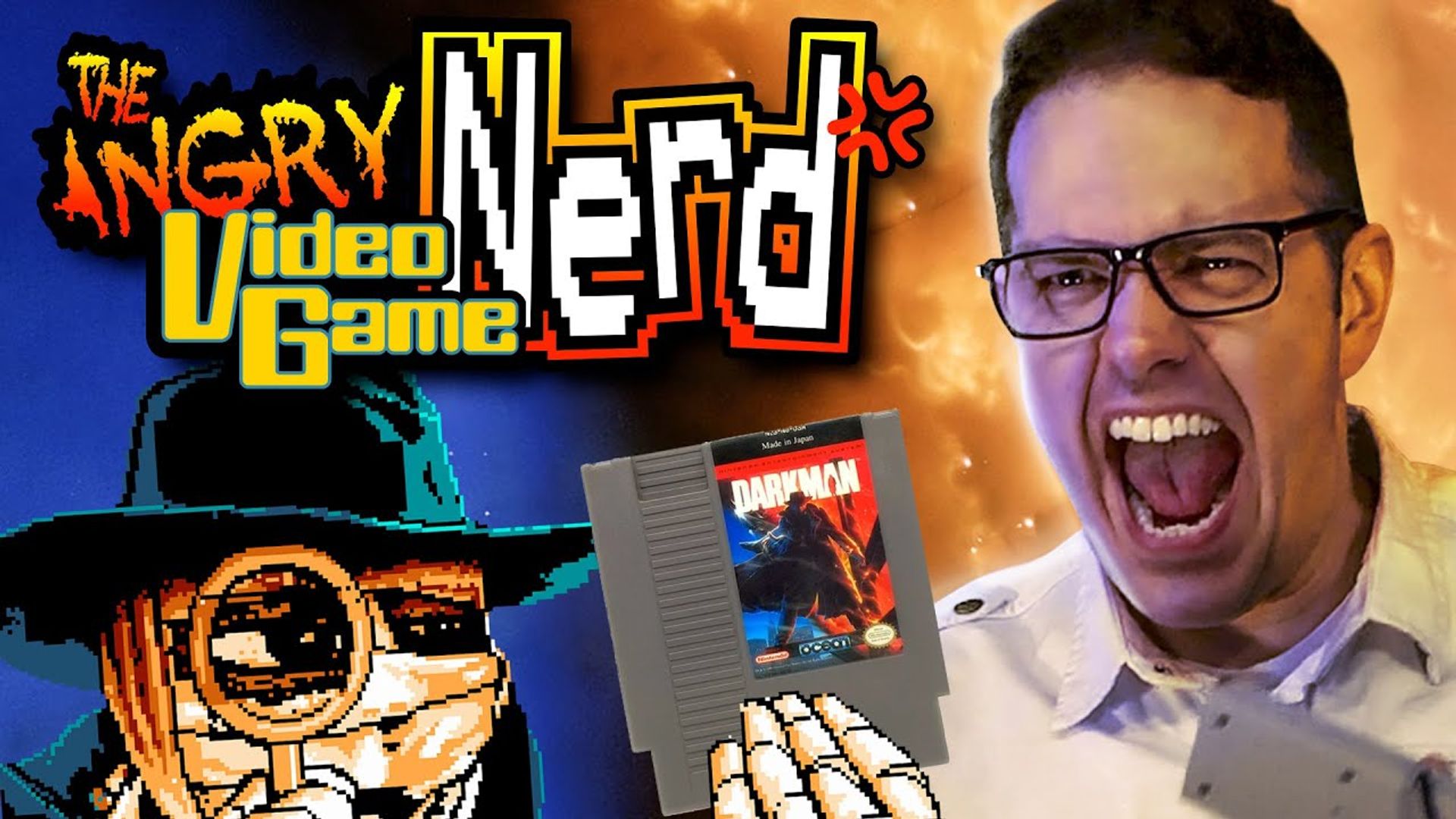 The Angry Video Game Nerd background