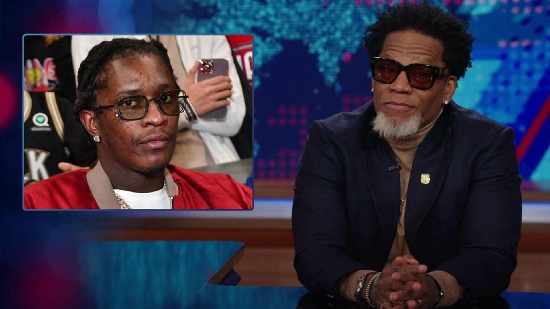 The Daily Show background