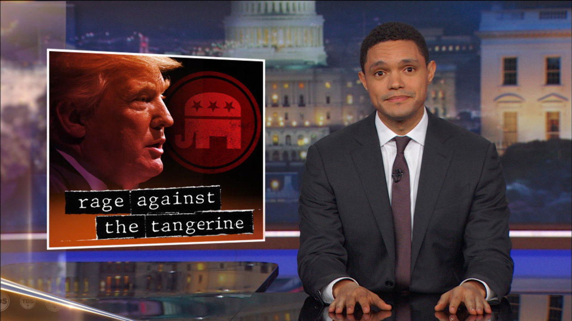 The Daily Show background