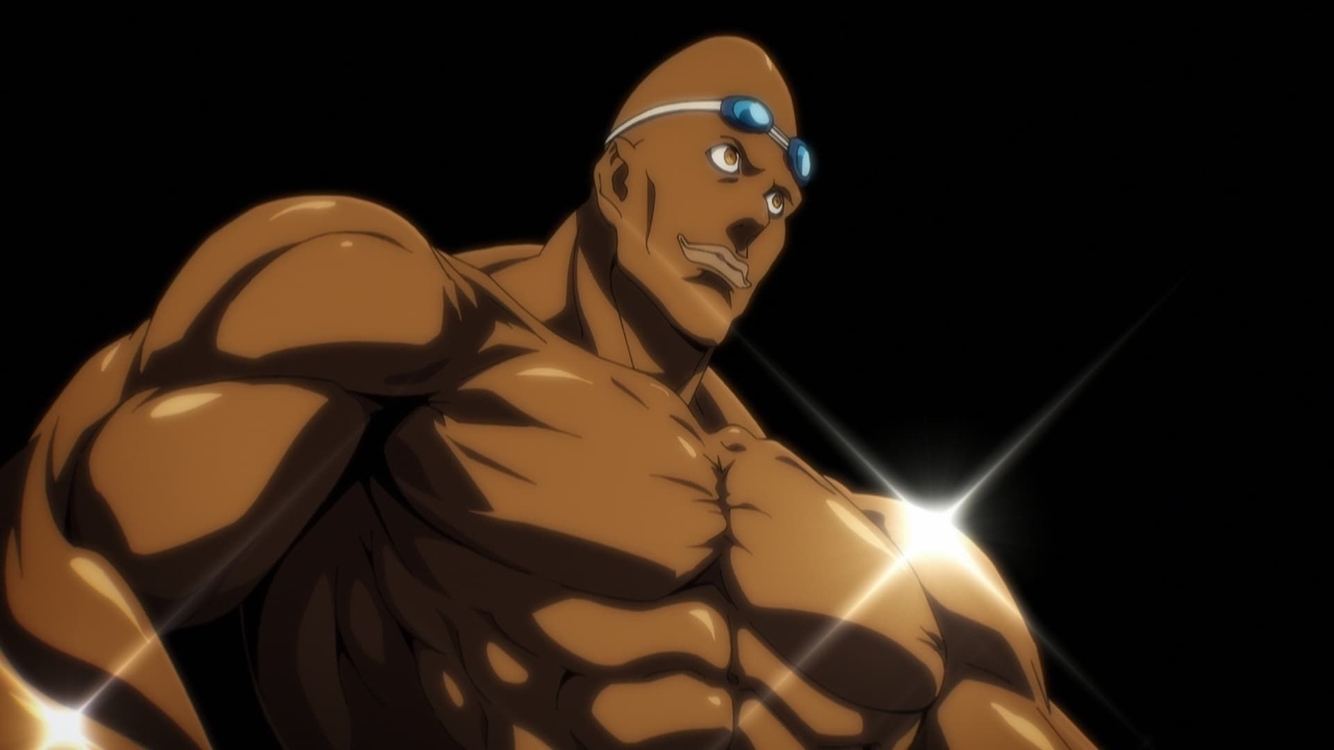 The God of High School background