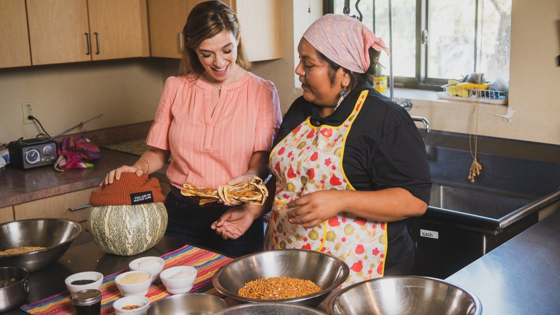 La Frontera with Pati Jinich background