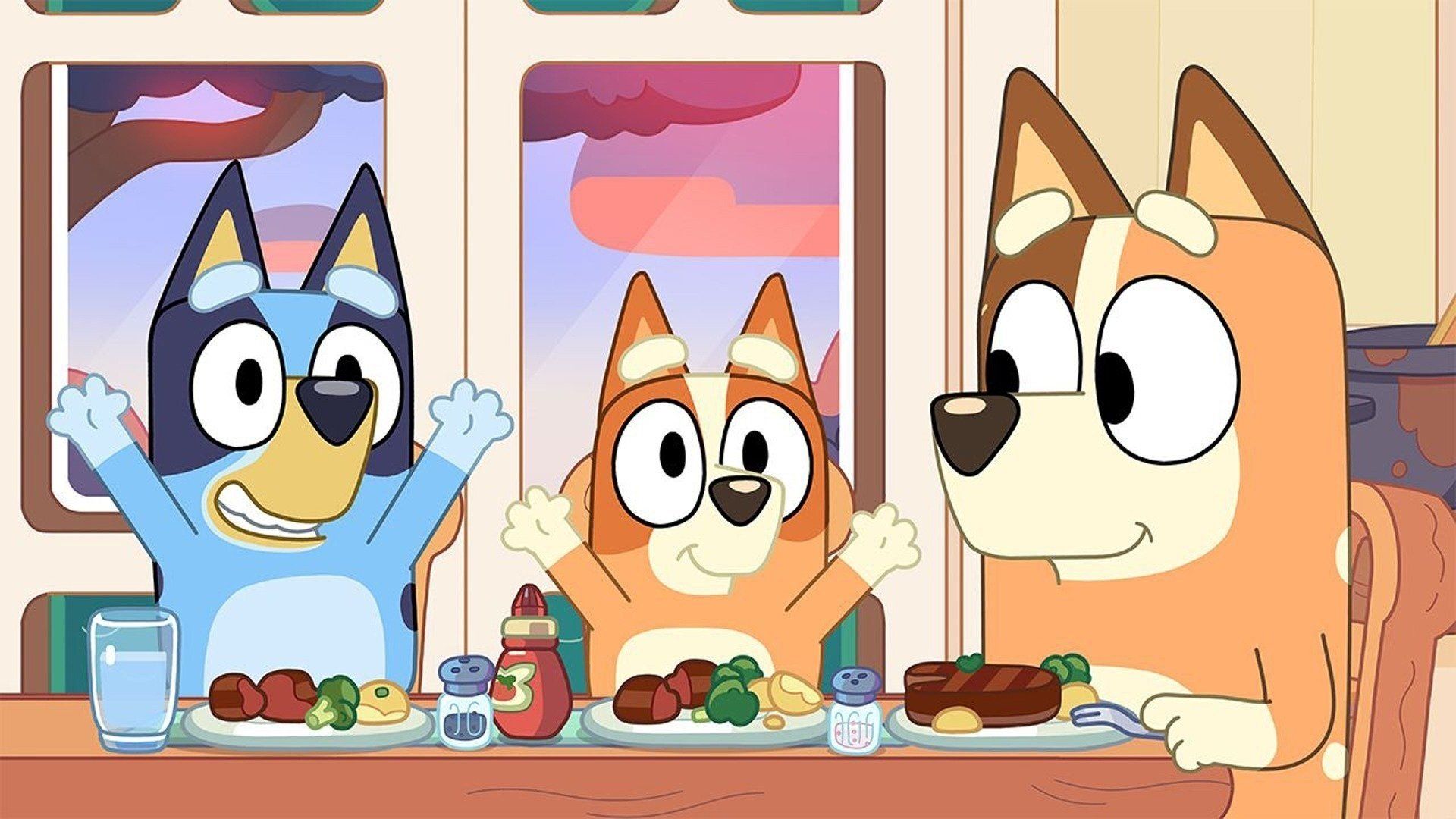 Bluey background