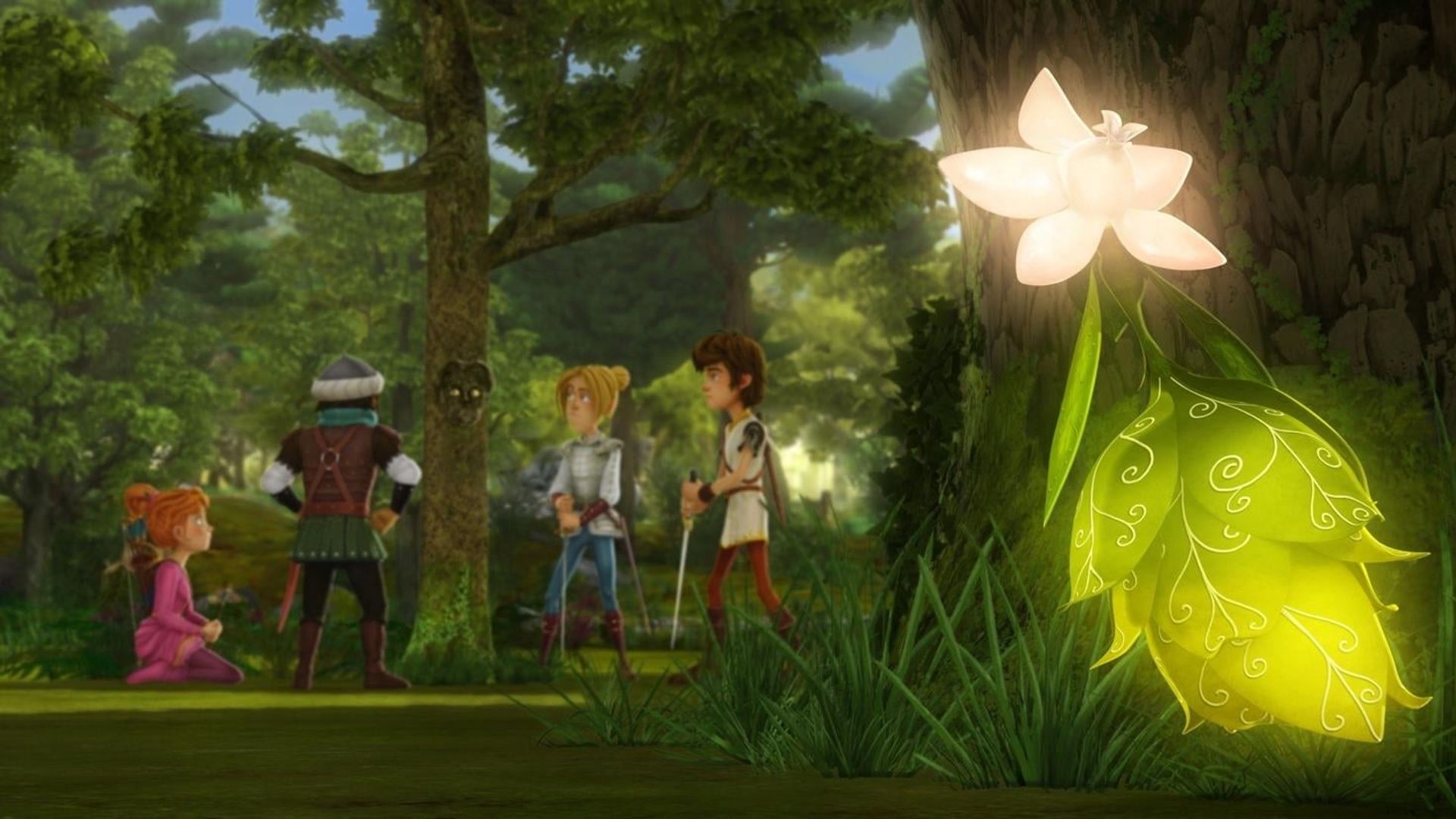 Arthur et les enfants de la Table Ronde background