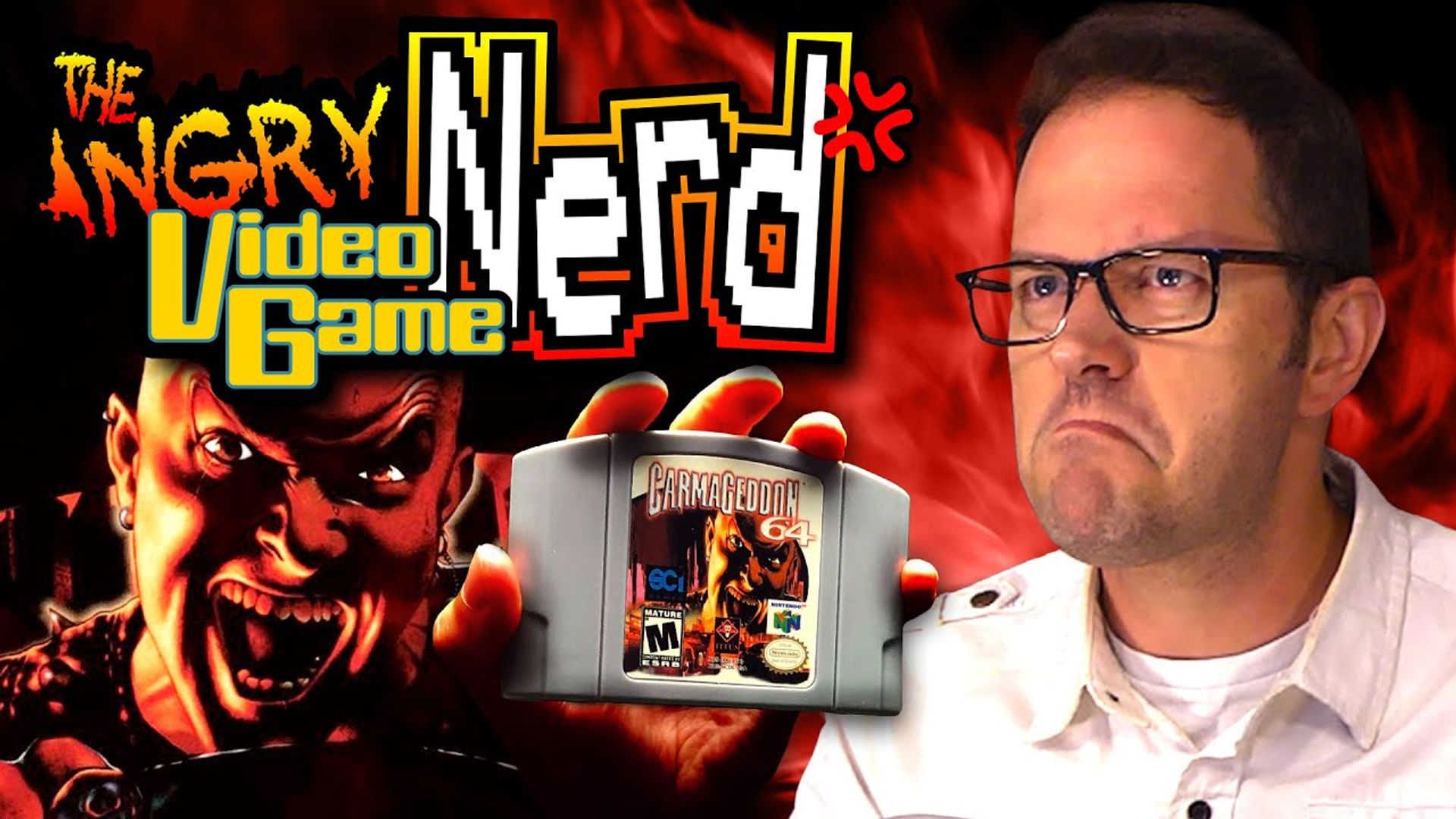 The Angry Video Game Nerd background
