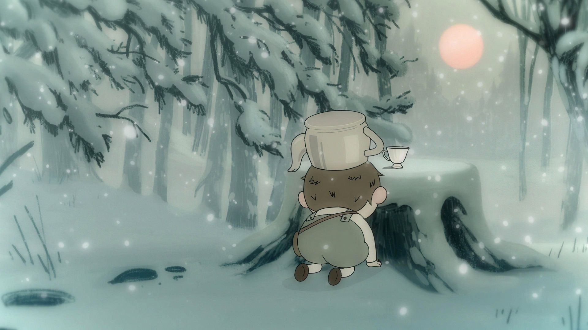 Over the Garden Wall background