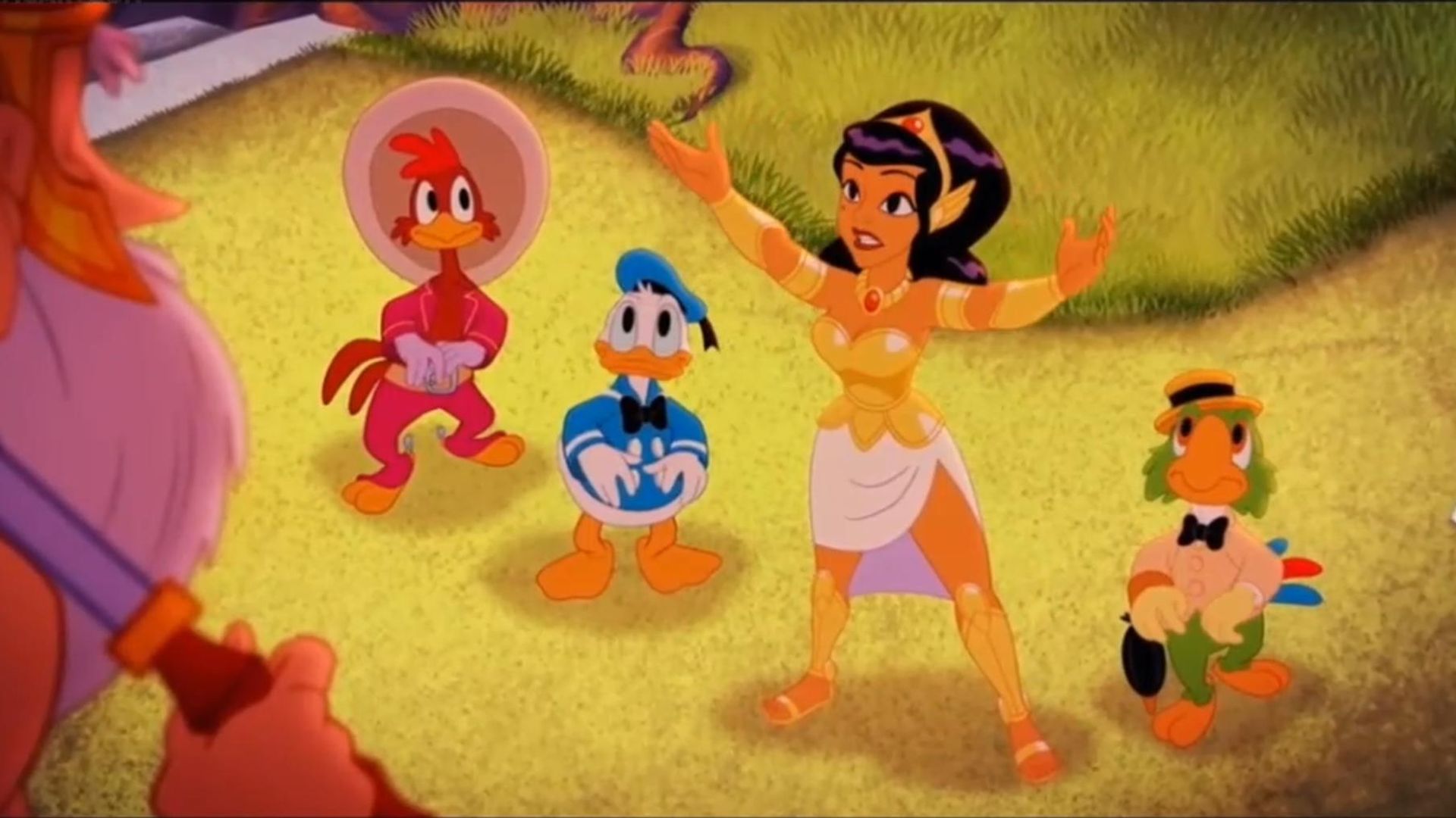 Legend of the Three Caballeros background