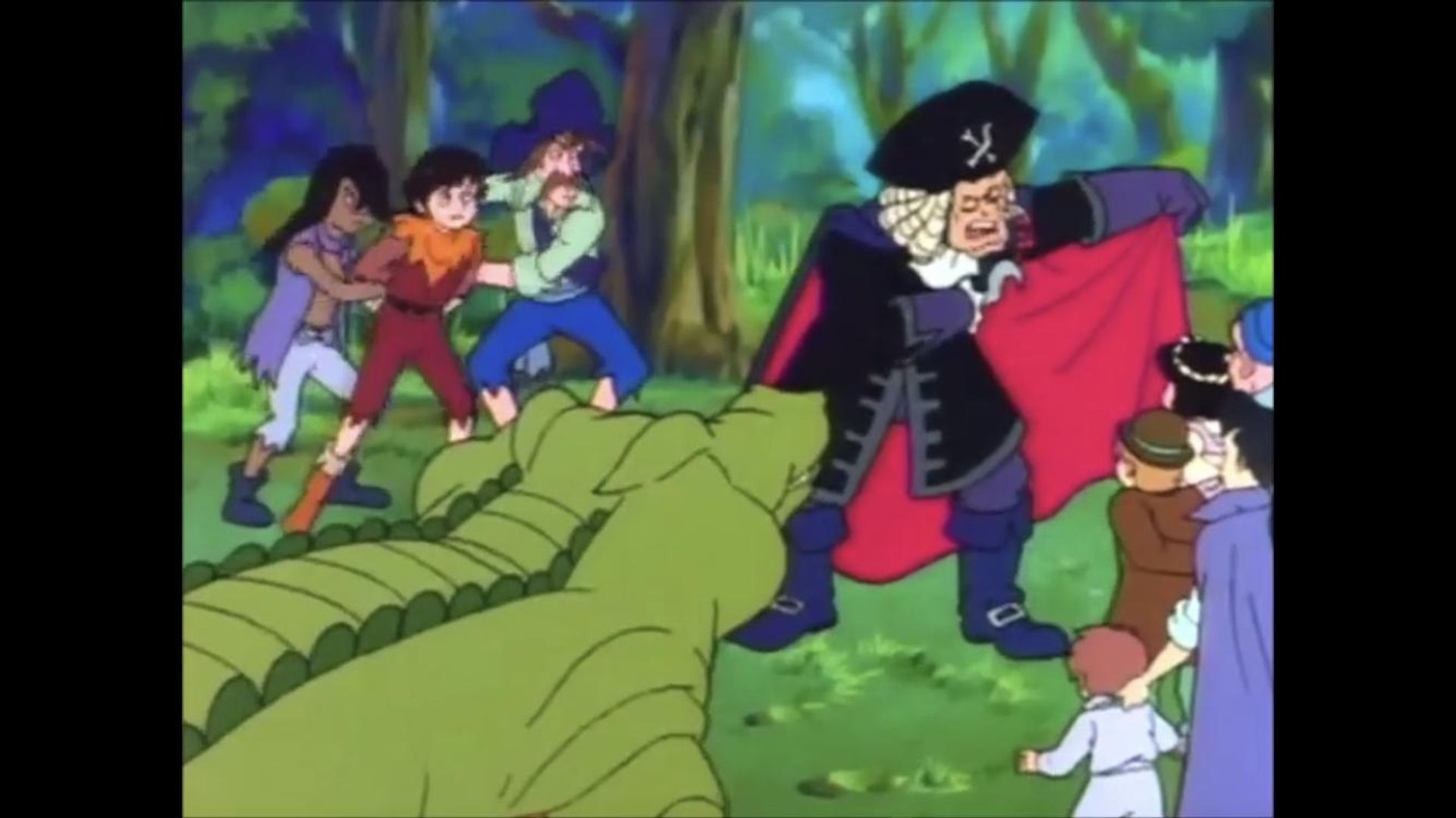Peter Pan & the Pirates background