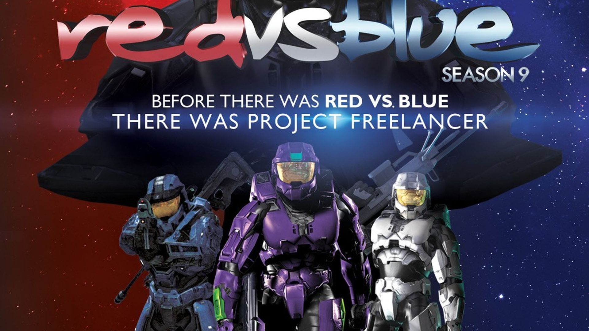 Red vs. Blue background