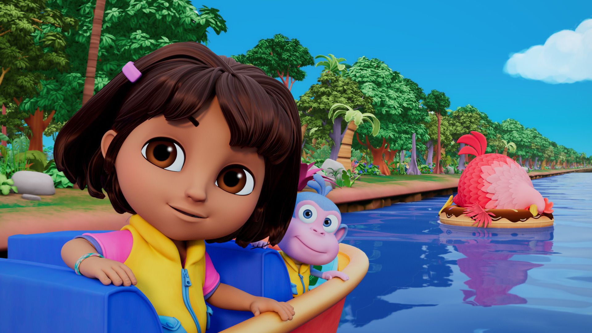 Dora the Explorer background