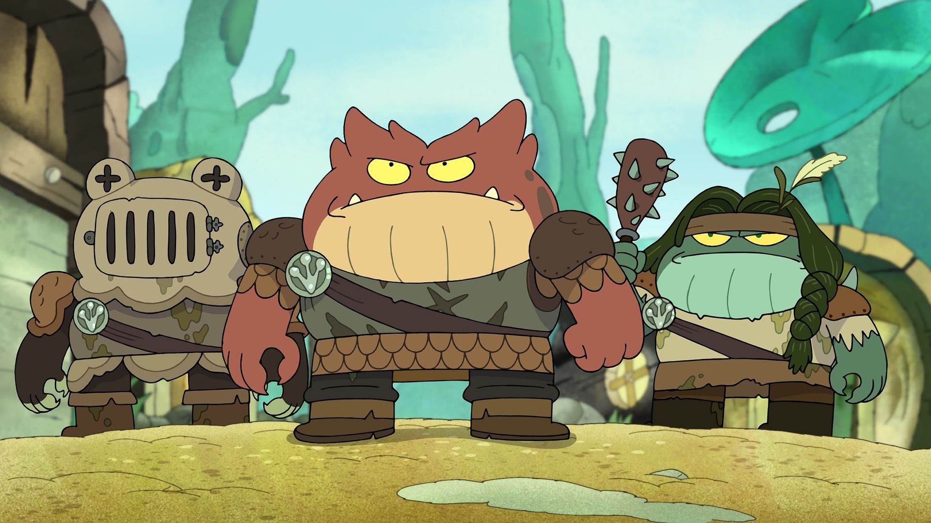 Amphibia background