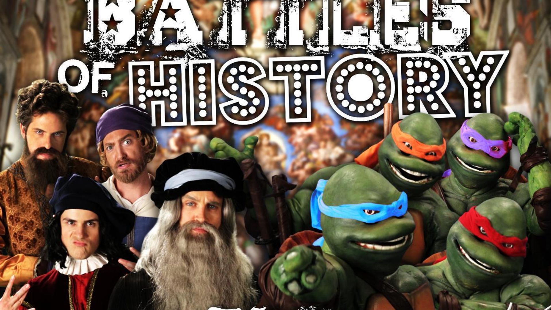 Epic Rap Battles of History background