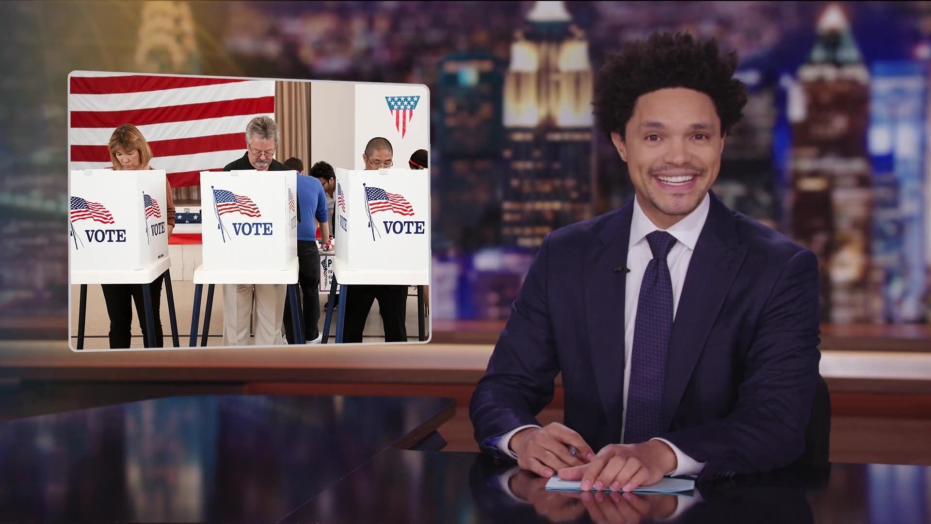The Daily Show background