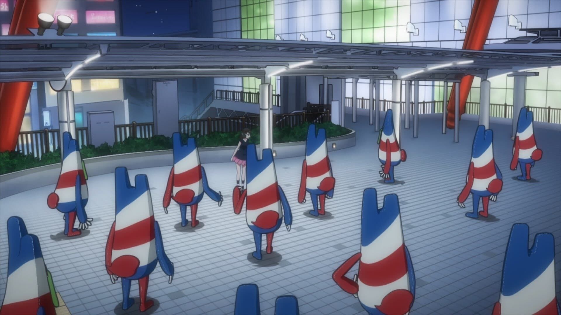 Gatchaman Crowds background