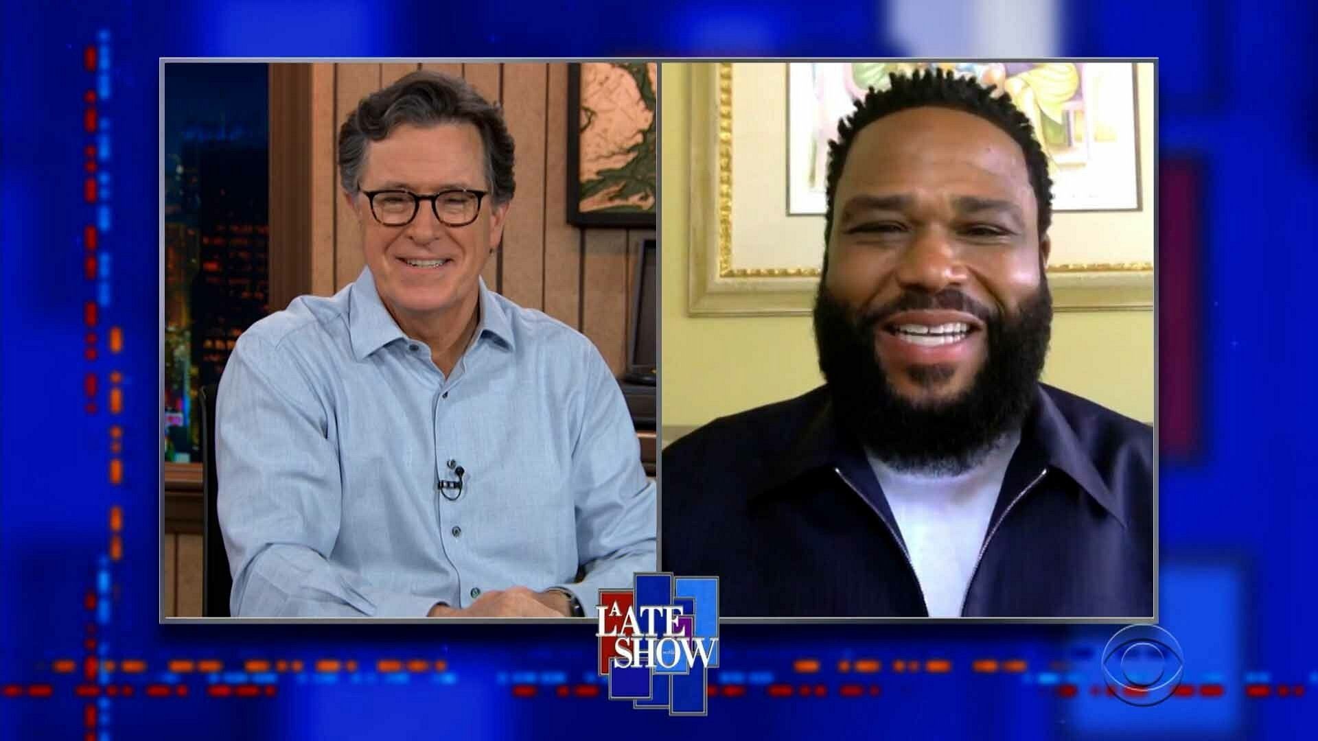 The Late Show with Stephen Colbert background