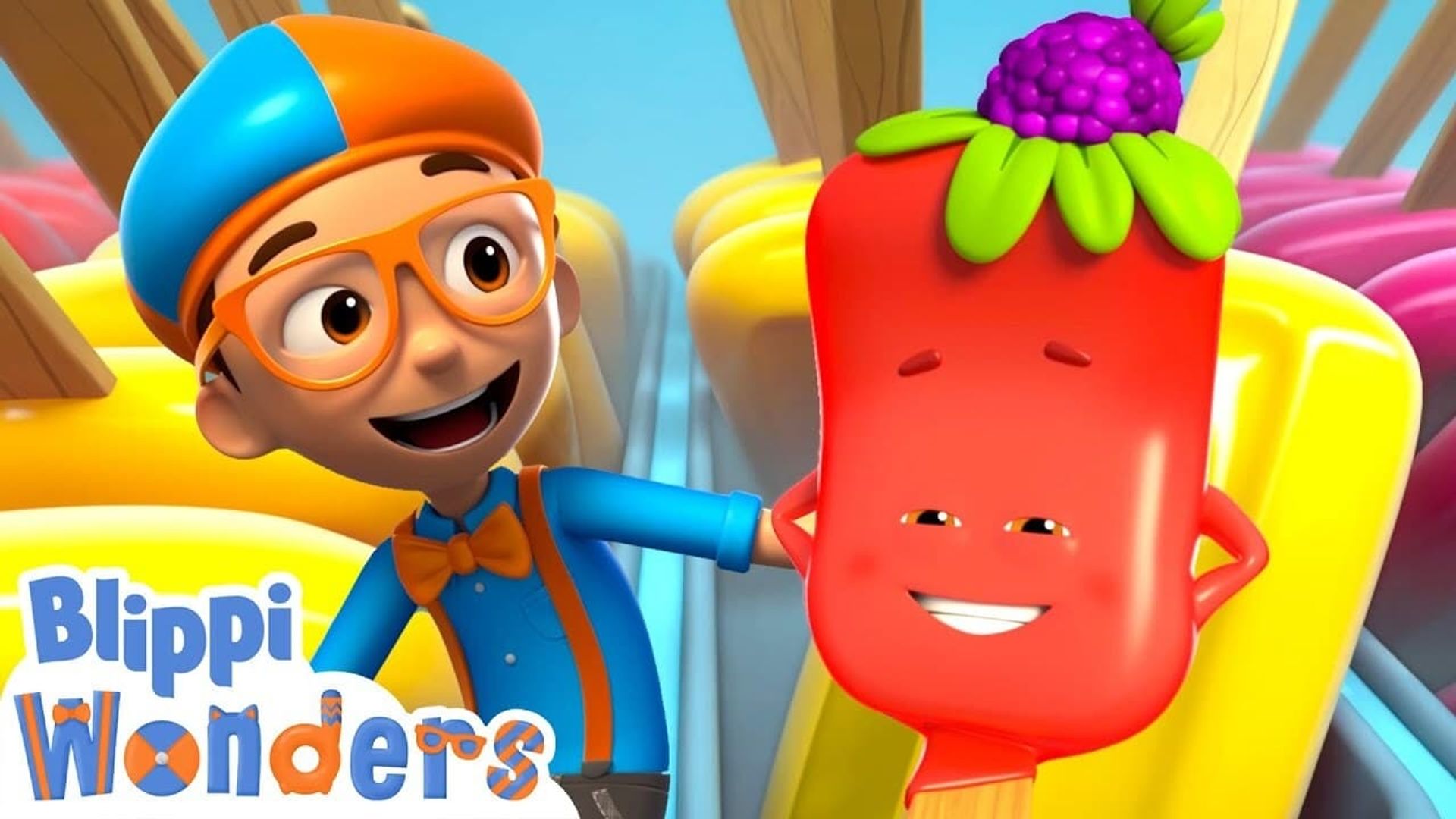 Blippi Wonders background
