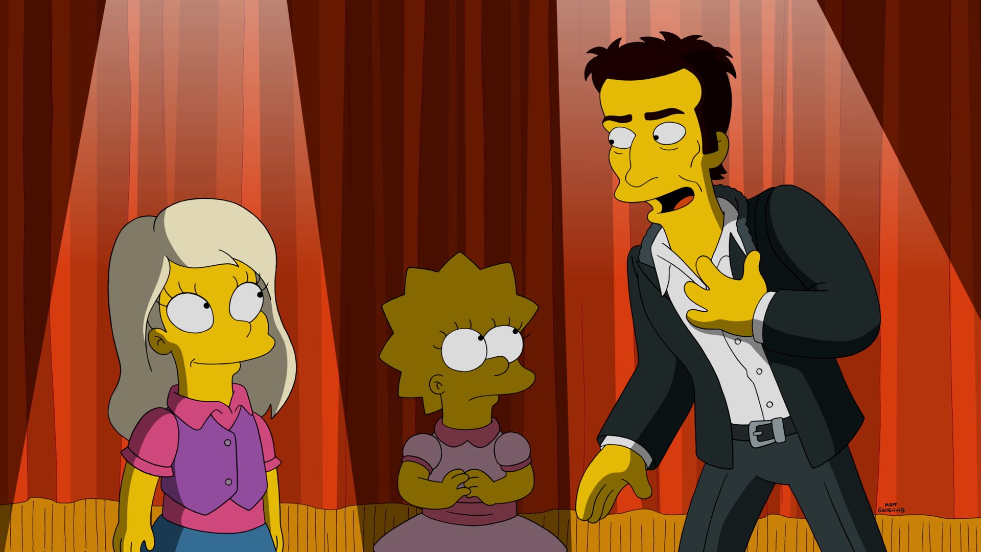 The Simpsons background