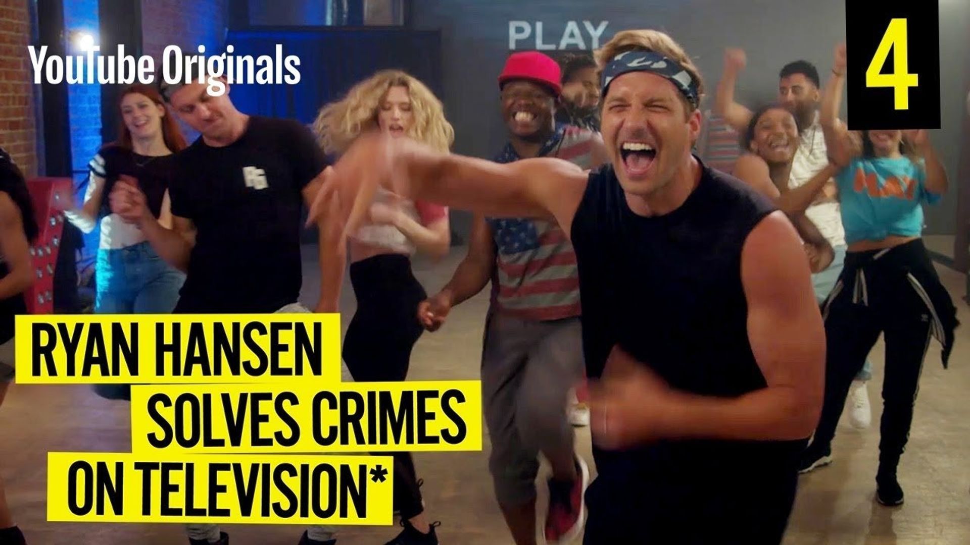 Ryan Hansen Solves Crimes on Television background