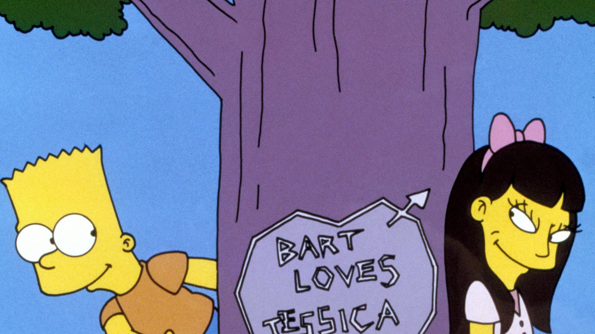 The Simpsons background