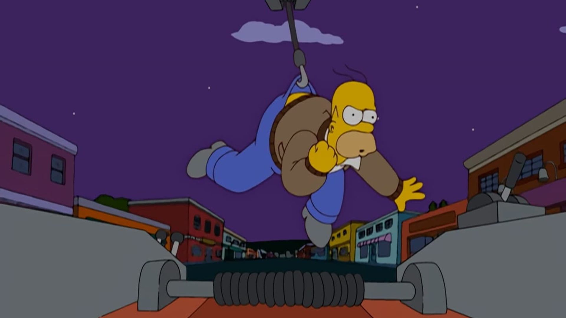 The Simpsons background