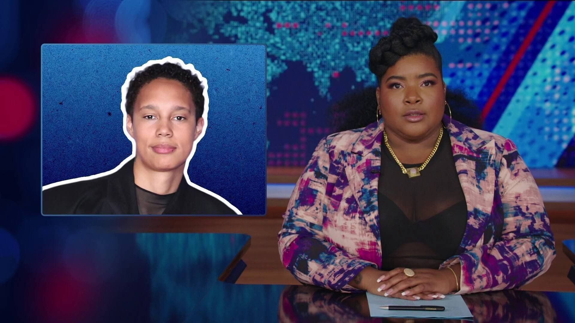 The Daily Show background