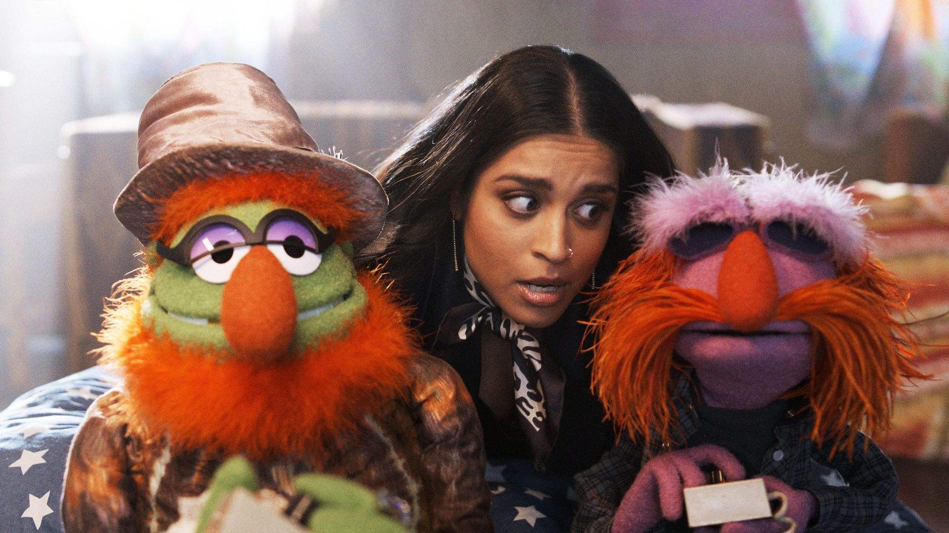 The Muppets Mayhem background