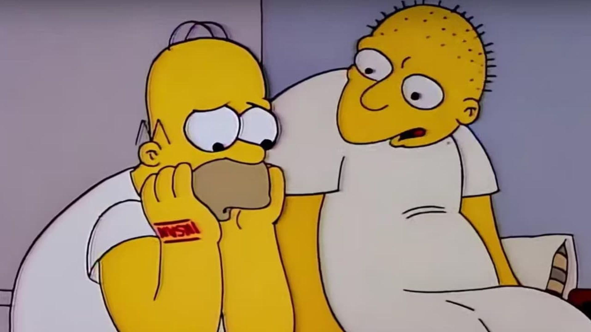 The Simpsons background