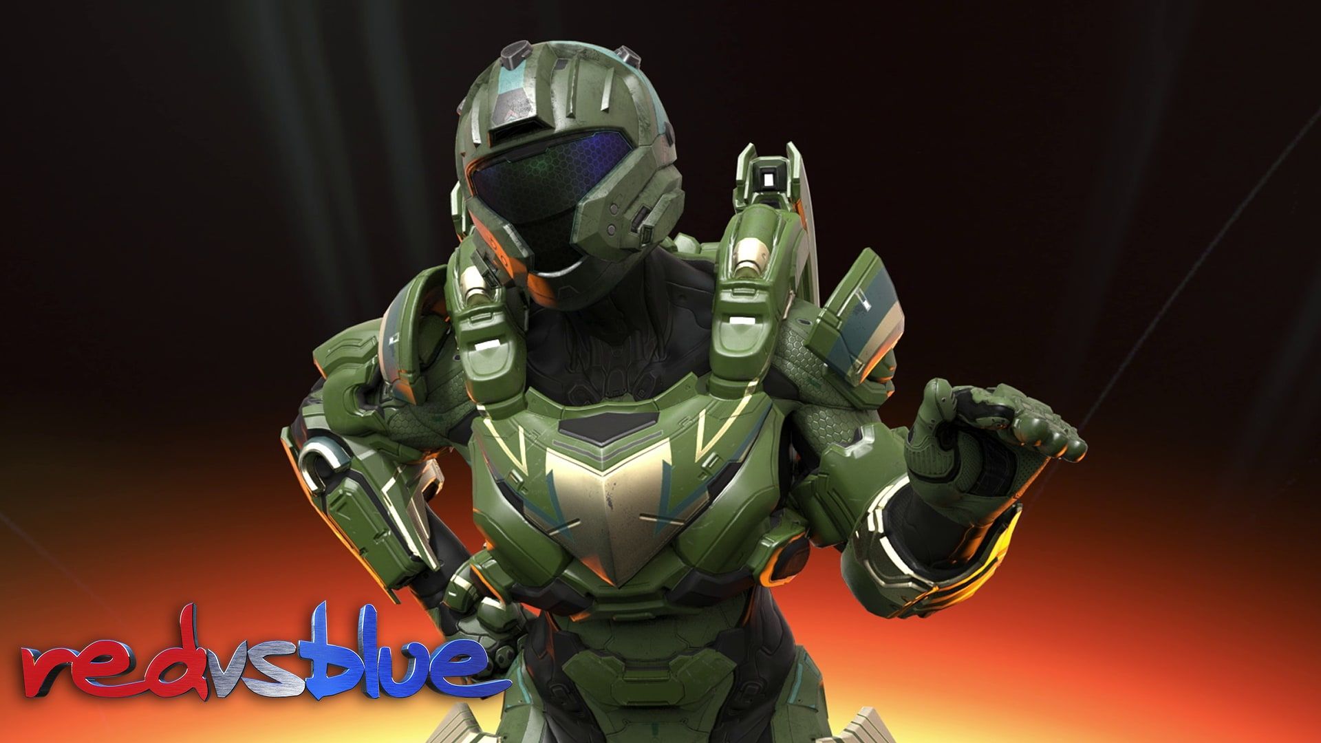 Red vs. Blue background