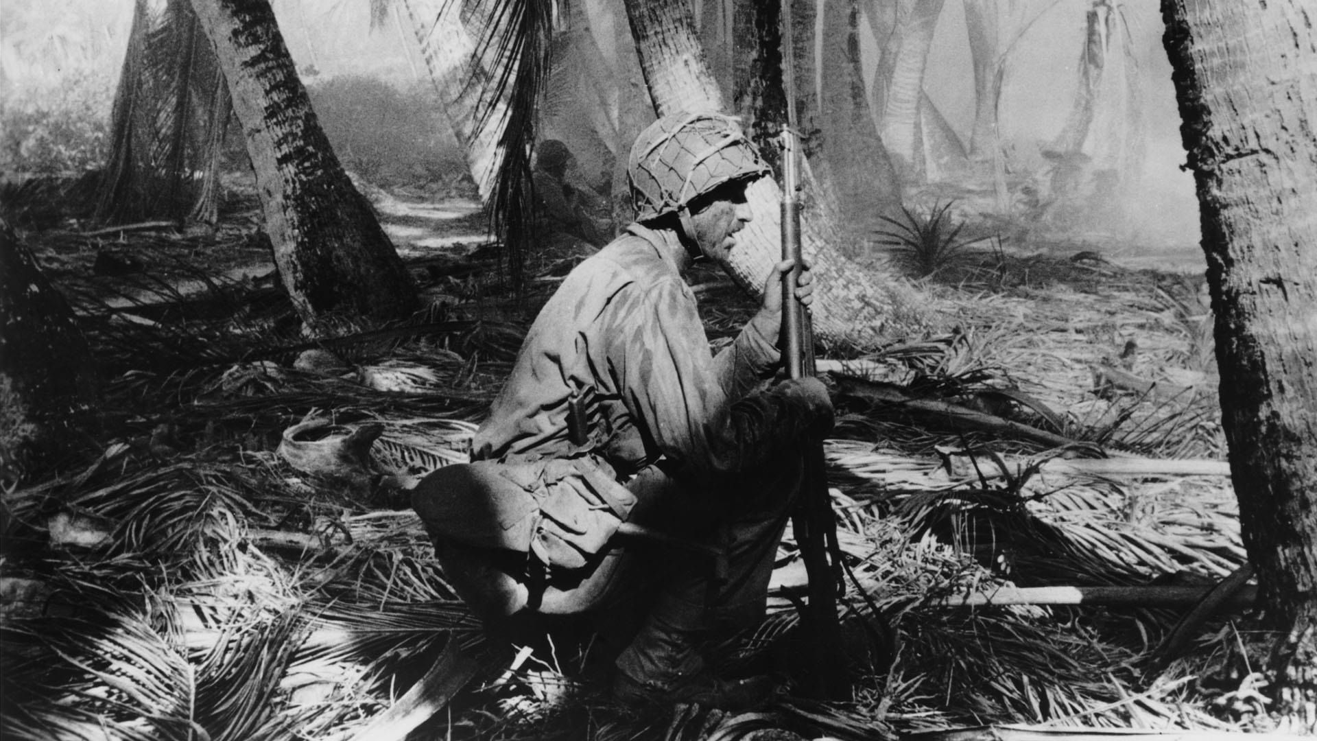 The War background