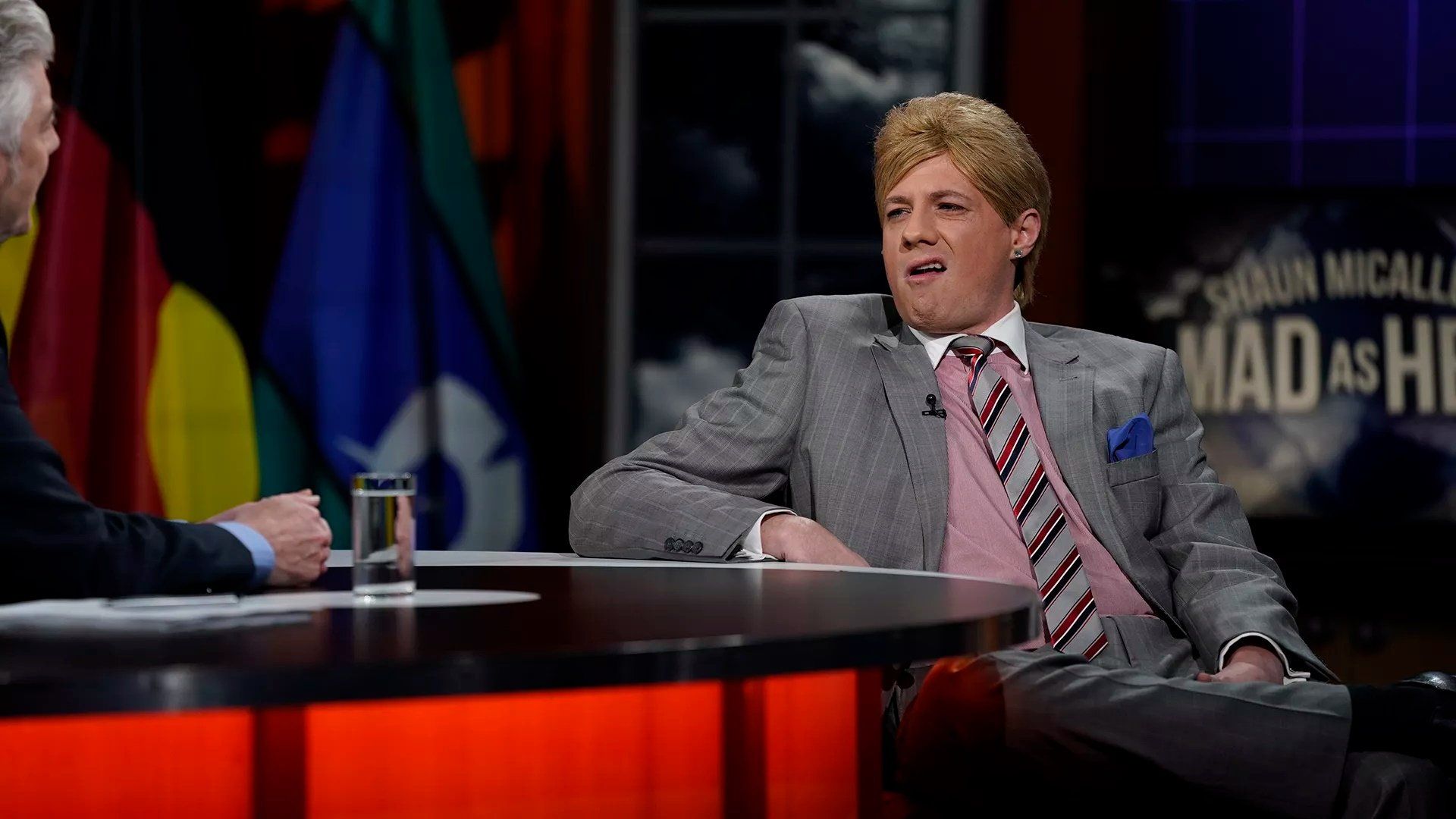 Shaun Micallef's Mad as Hell background