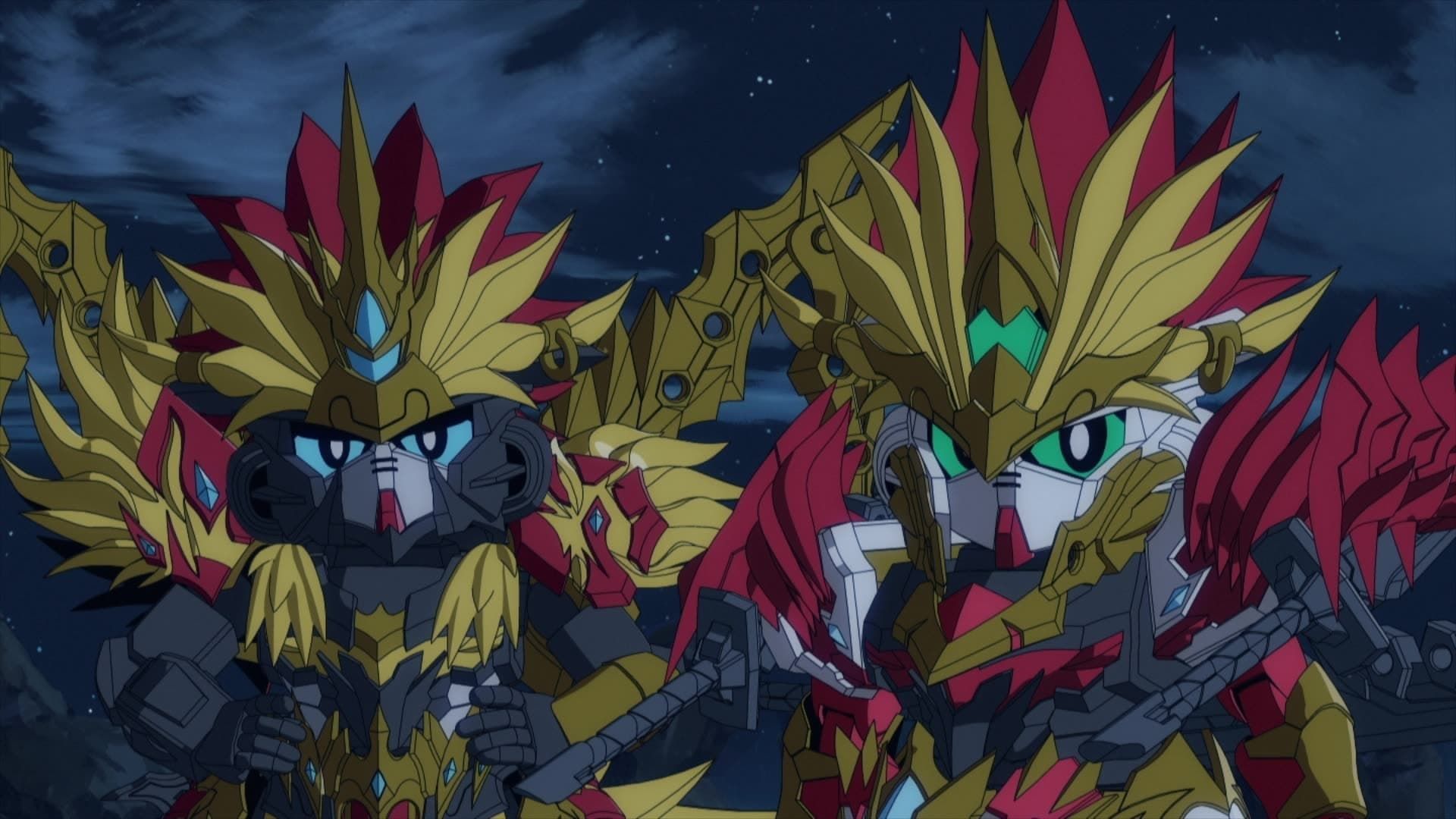 SD Gundam World Heroes background