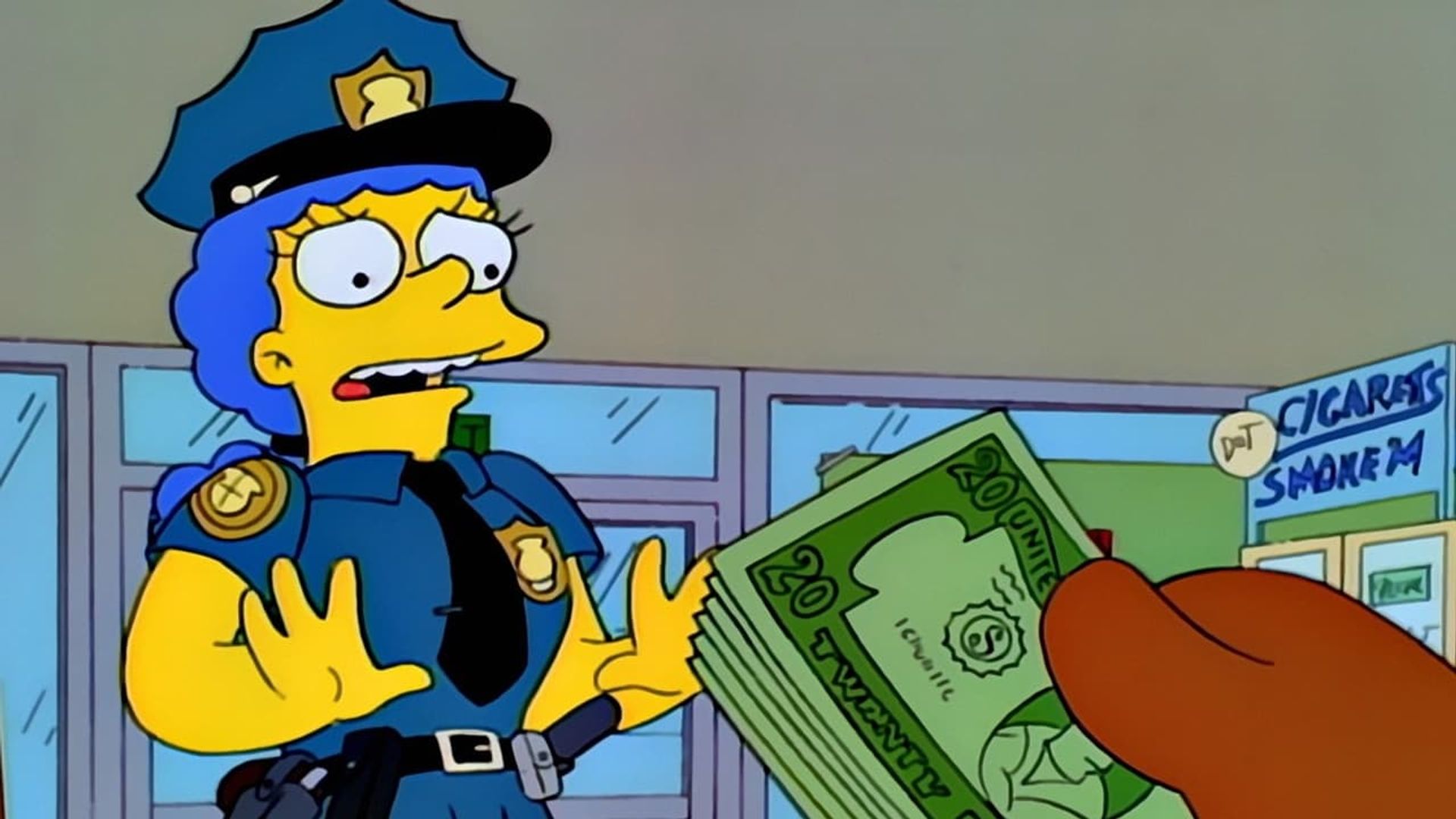 The Simpsons background