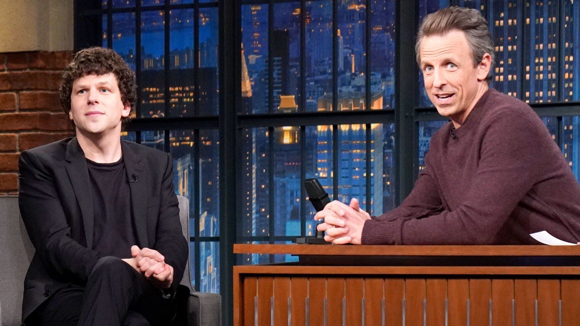 Late Night with Seth Meyers background