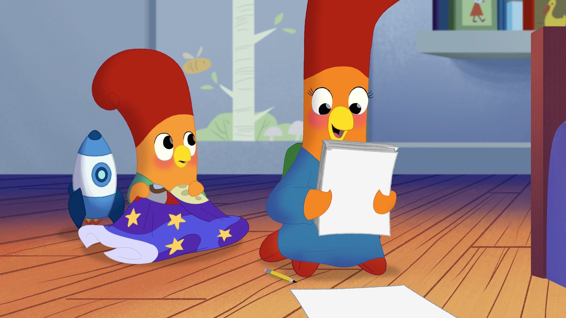 Interrupting Chicken background