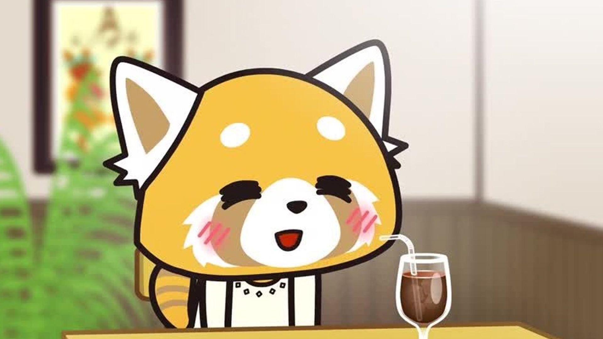 Aggretsuko background
