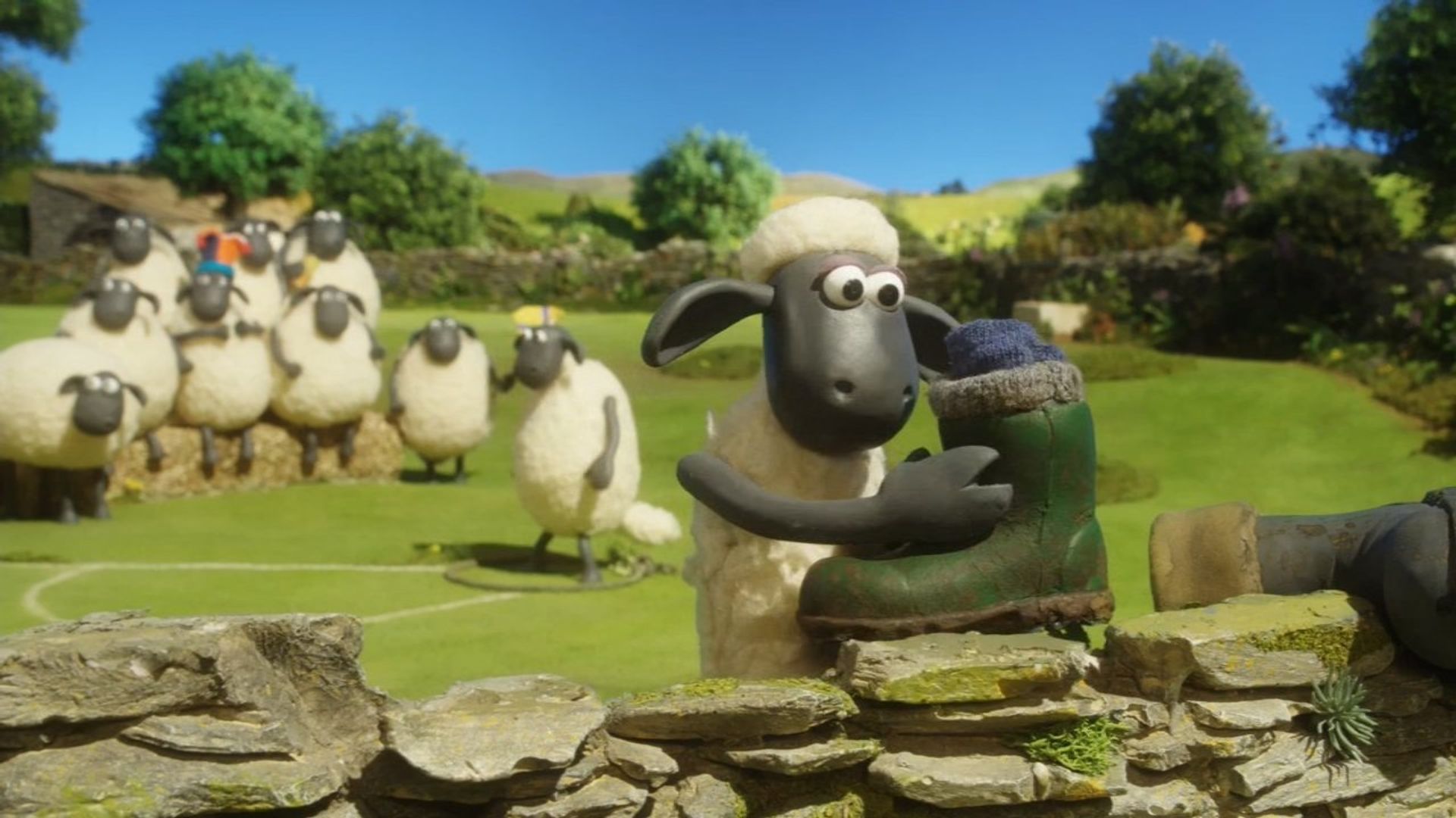 Shaun the Sheep Championsheeps background