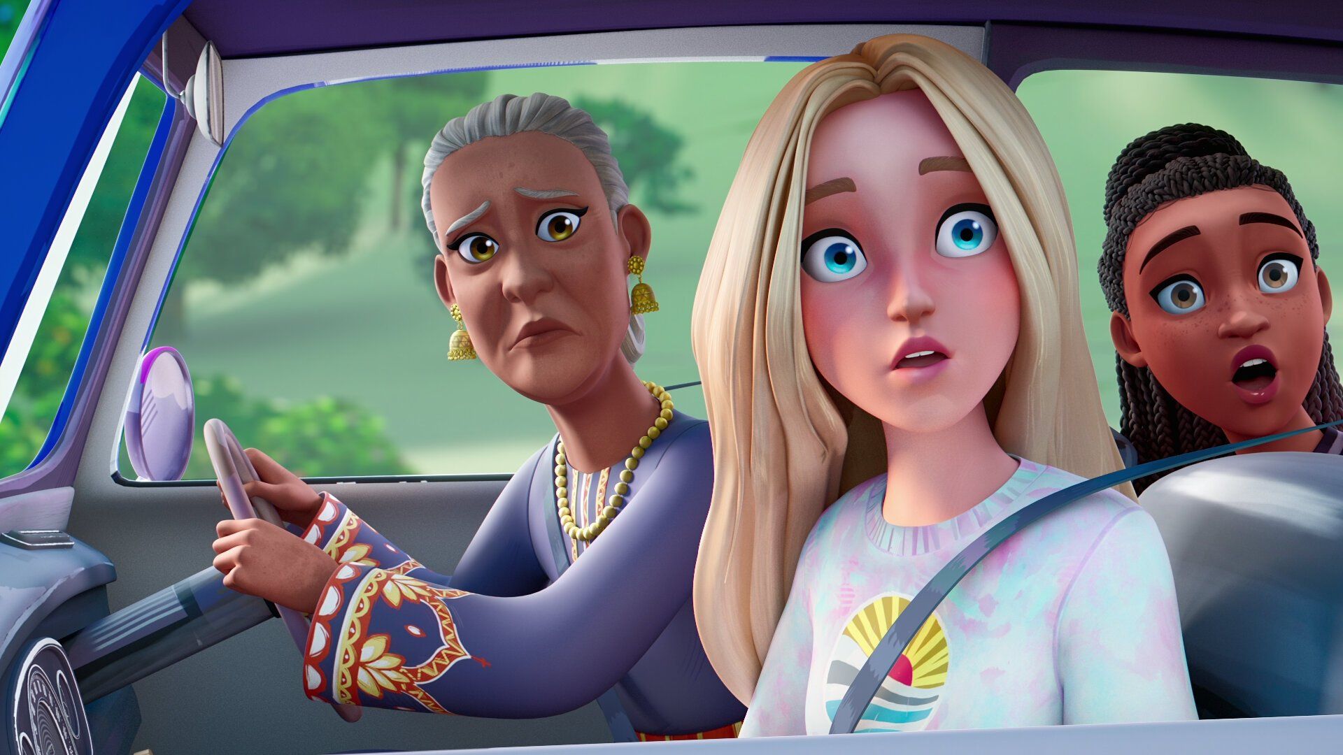 Barbie Mysteries: The Great Horse Chase background