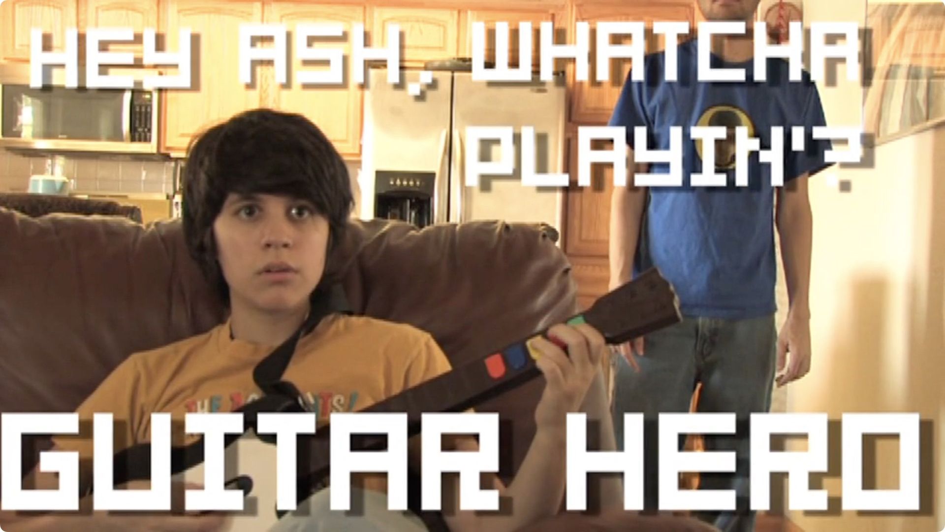 Hey Ash, Whatcha Playin'? background