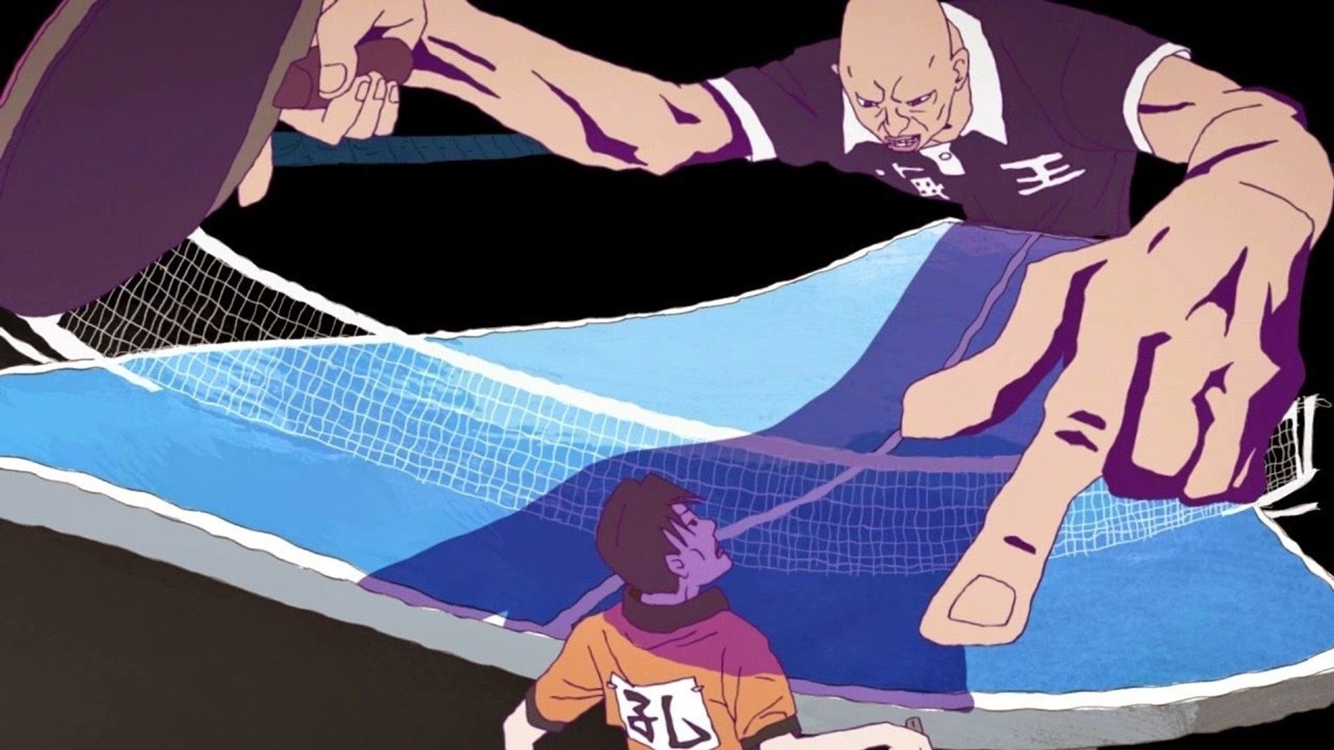 Ping Pong the Animation background
