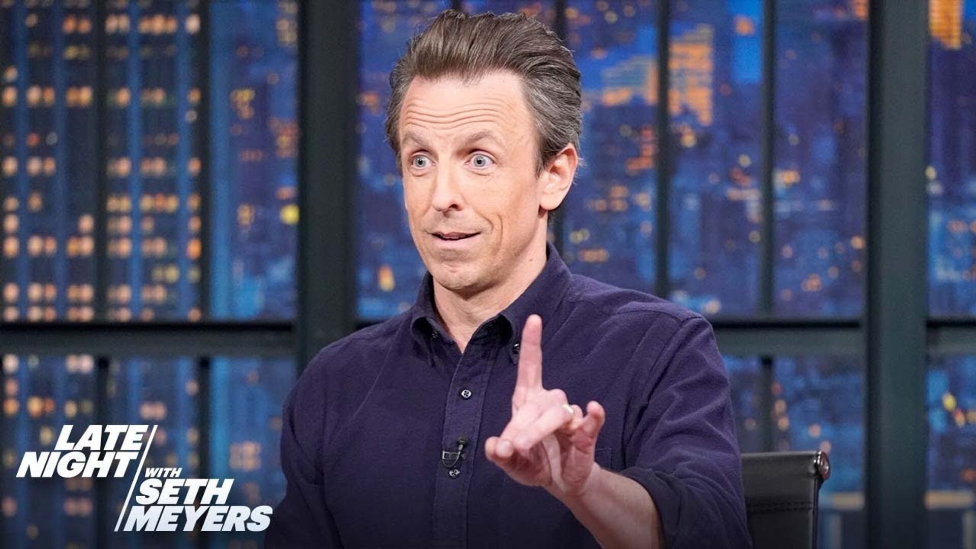 Late Night with Seth Meyers: Corrections" background