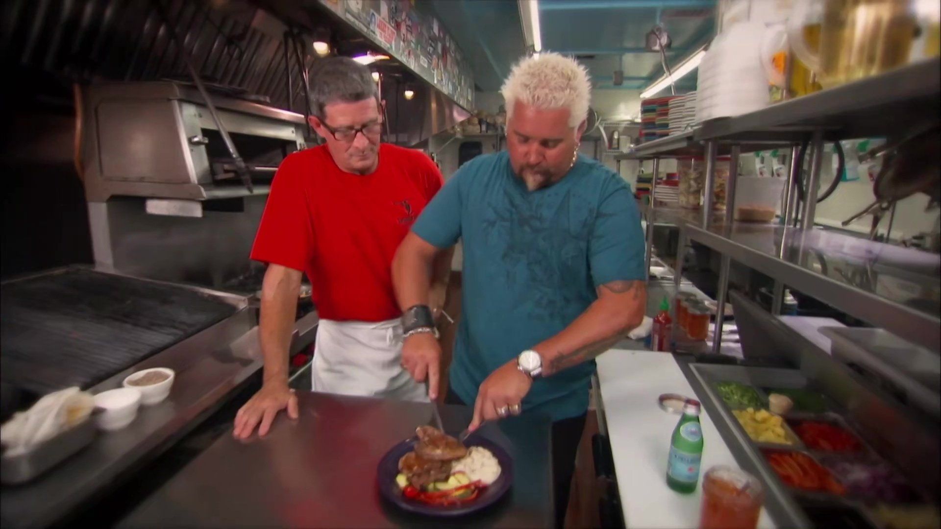 Diners, Drive-ins and Dives background