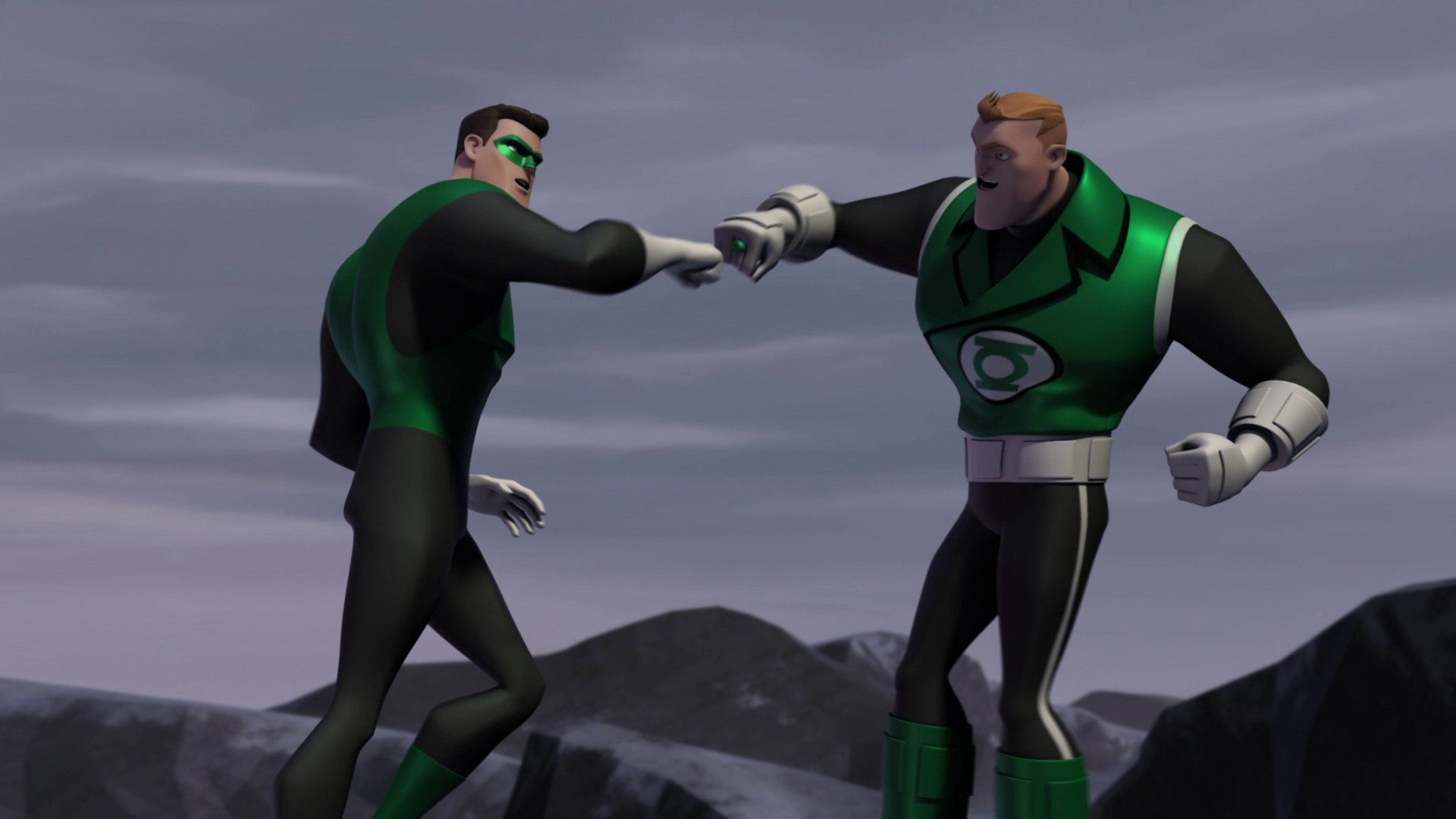 Green Lantern: The Animated Series background