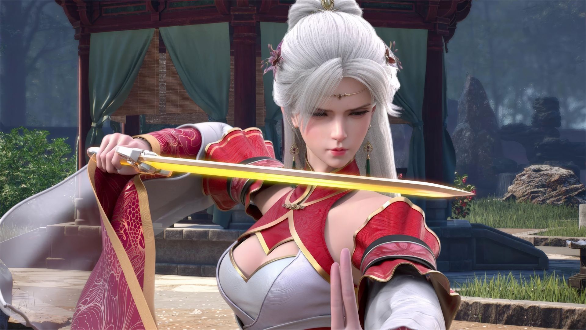 Legend of Xianwu background