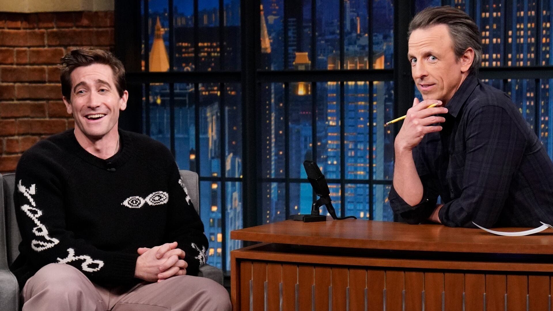 Late Night with Seth Meyers background