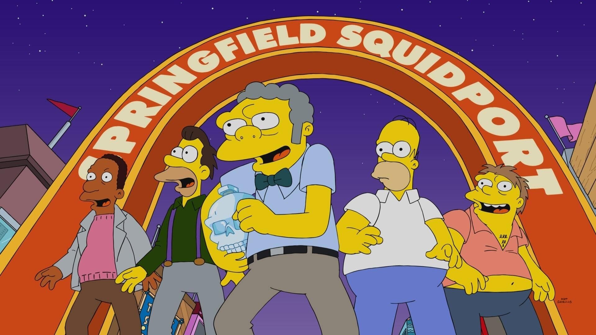 The Simpsons background