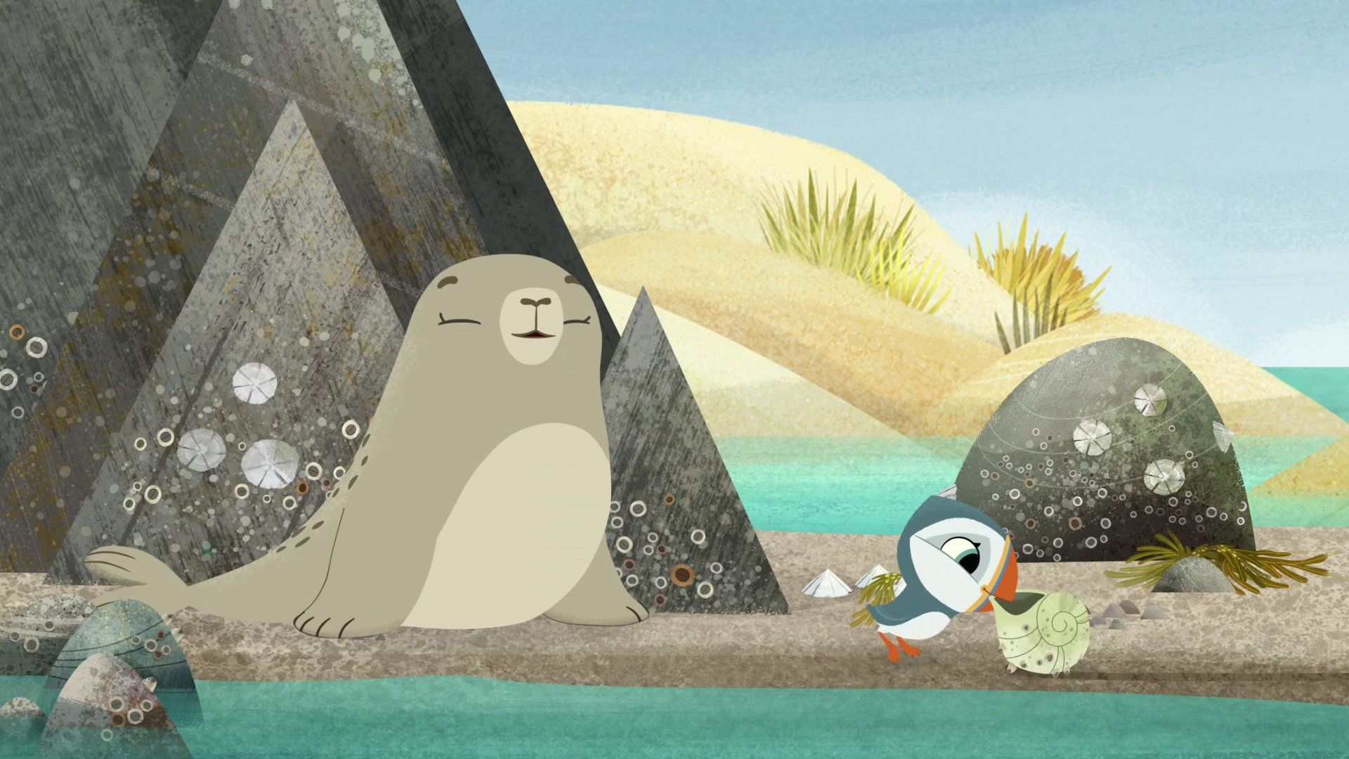 Puffin Rock background